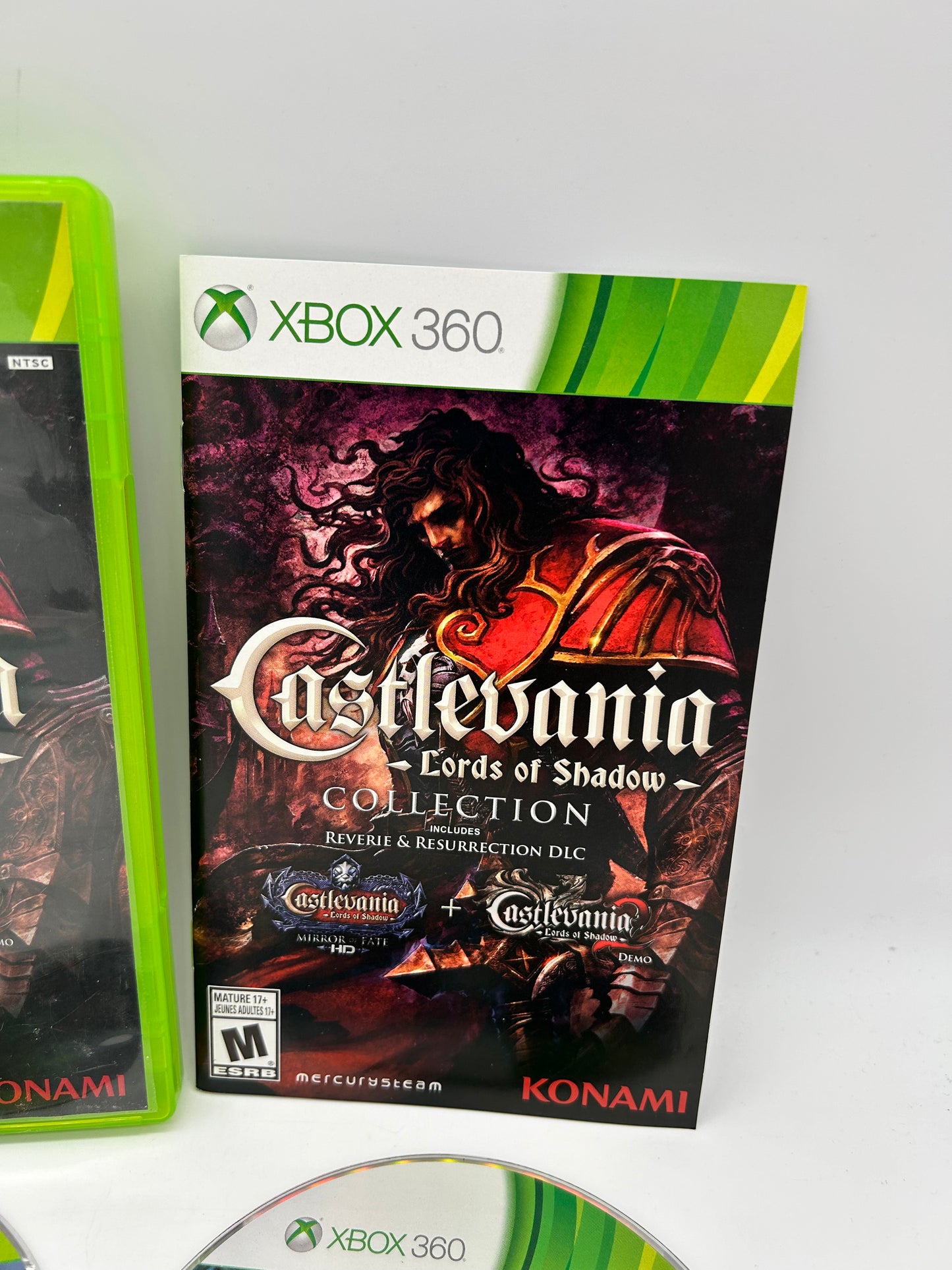 MiCROSOFT XBOX 360 | CASTLEVANiA LORDS OF SHADOW COLLECTiON