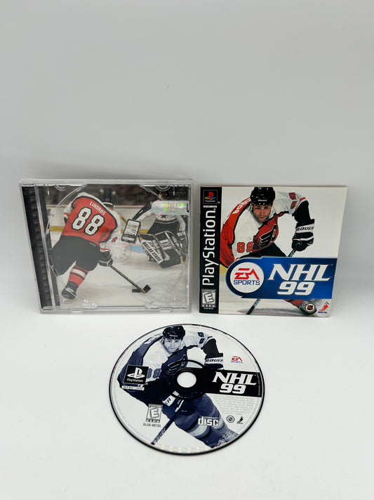 PiXEL-RETRO.COM : SONY PLAYSTATION (PS1) COMPLETE CIB BOX MANUAL GAME NTSC NHL 99
