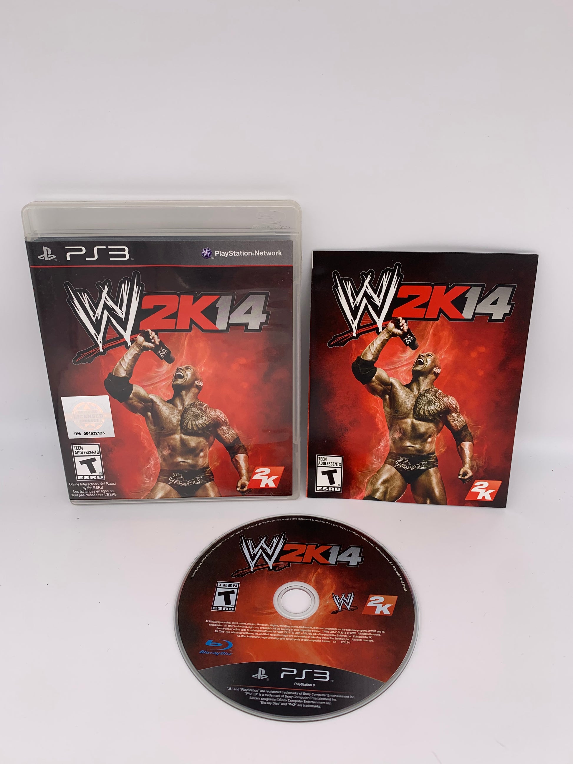 PiXEL-RETRO.COM : SONY PLAYSTATION 3 (PS3) COMPLET CIB BOX MANUAL GAME NTSC WWE 2K14
