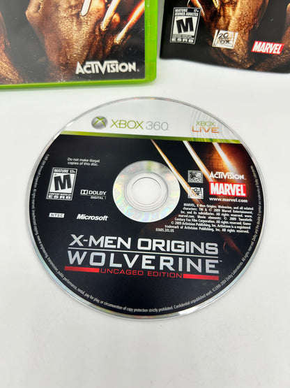 MiCROSOFT XBOX 360 | X-MEN ORiGiNS WOLVERiNE | UNCAGED EDiTiON