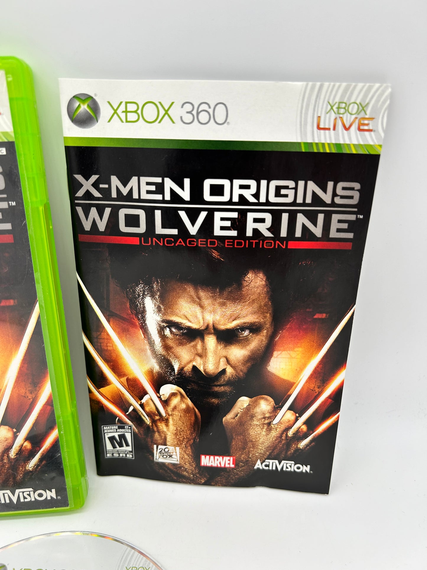 Microsoft XBOX 360 | X-MEN ORiGiNS WOLVERiNE | UNCAGED EDiTiON