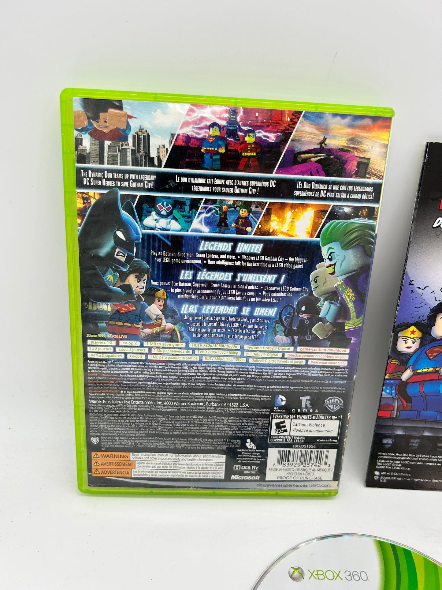 Microsoft XBOX 360 | LEGO BATMAN 2 DC SUPER HEROES