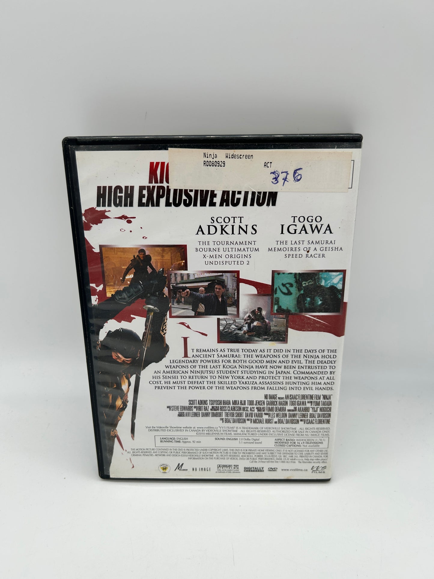 FiLM DVD | NINJA