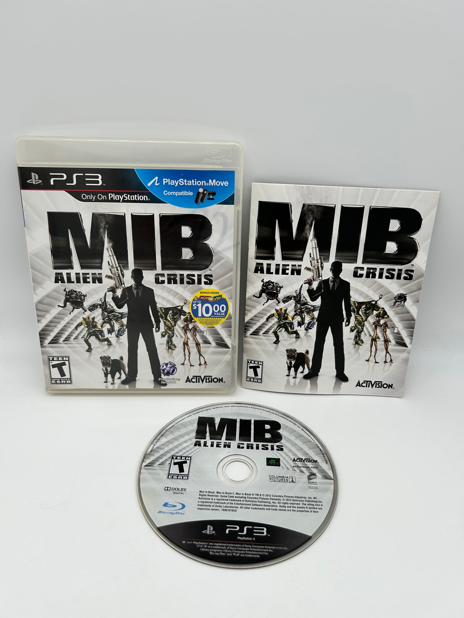 SONY PLAYSTATiON 3 [PS3] | MEN in BLACK MiB ALiEN CRiSiS – PiXEL-RETRO.COM