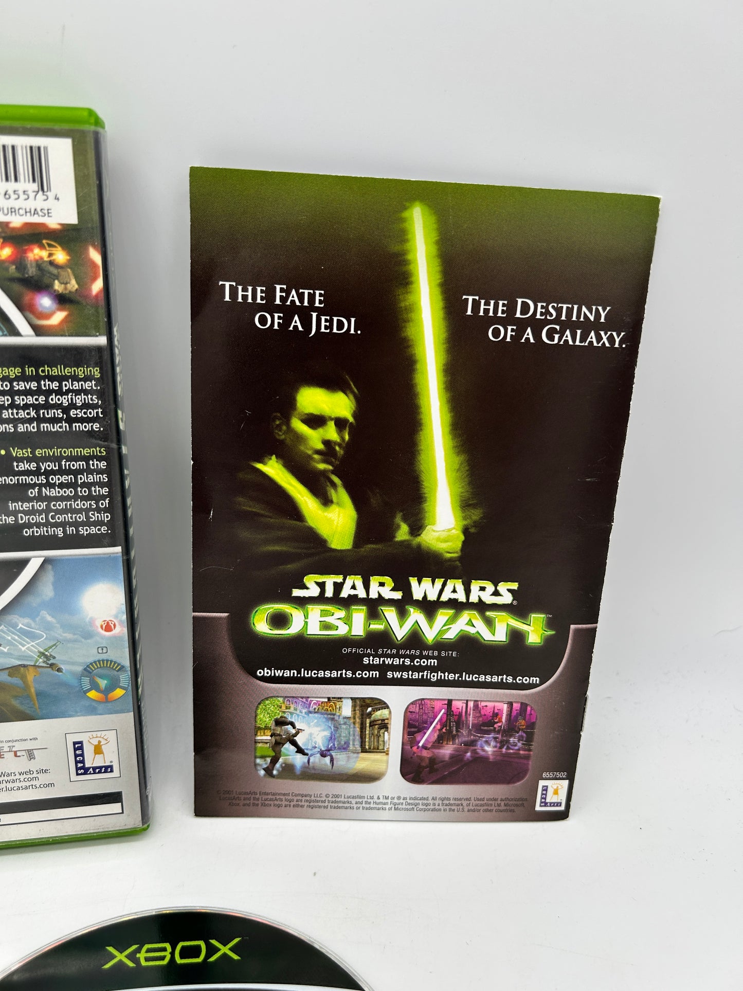 MiCROSOFT XBOX ORiGiNAL | STAR WARS STARFiGHTER | SPECiAL EDiTiON