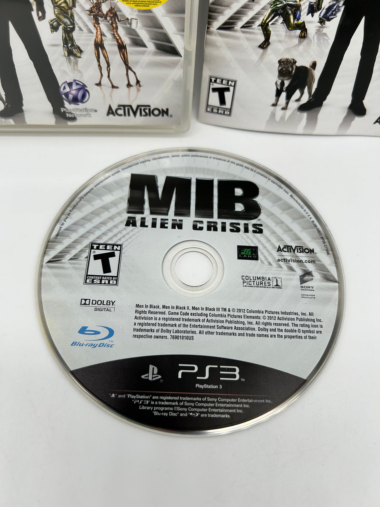 SONY PLAYSTATiON 3 [PS3] | MEN iN BLACK MiB ALiEN CRiSiS