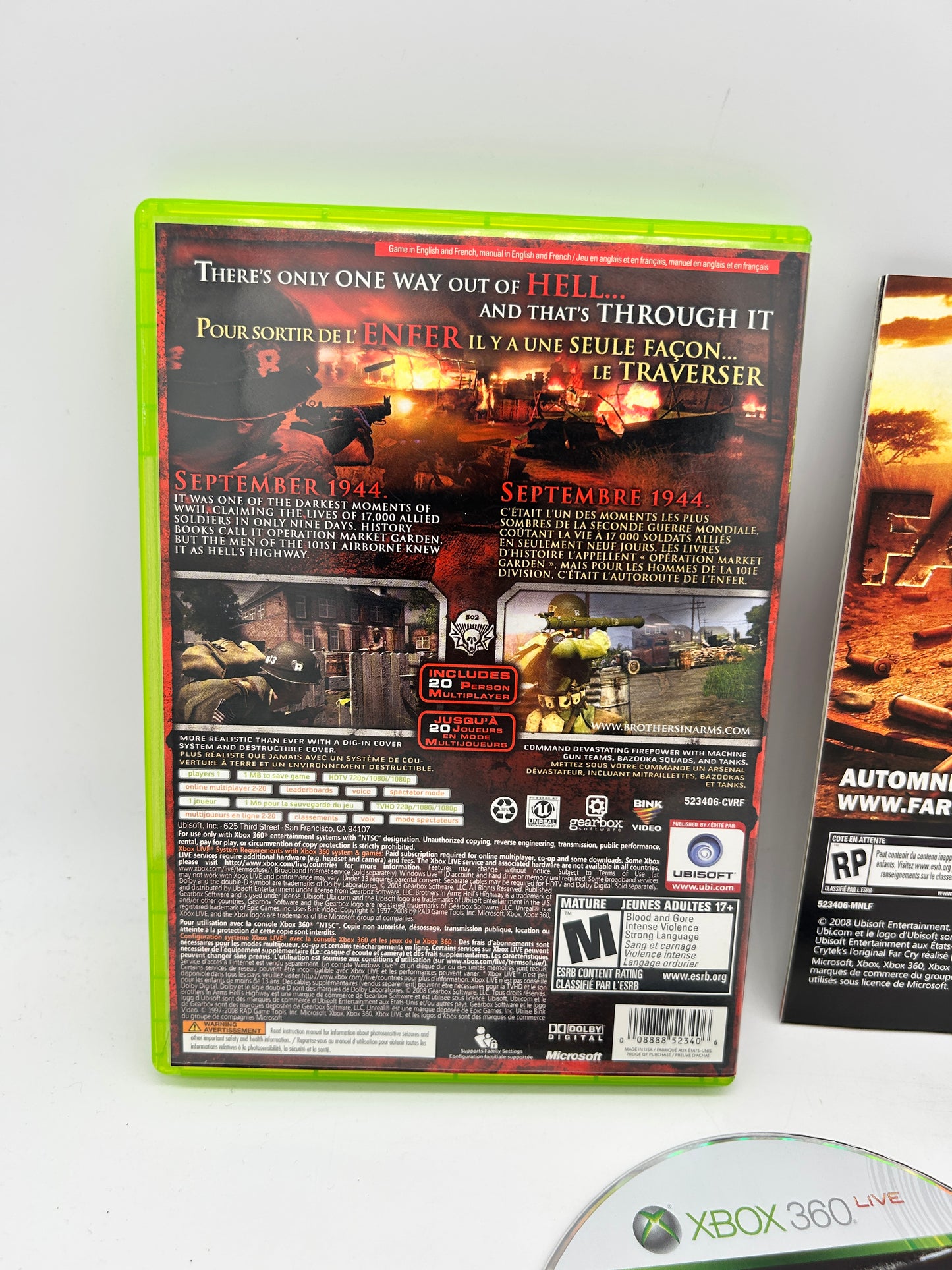 Microsoft XBOX 360 | BROTHERS iN ARMS HELLS HiGHWAY