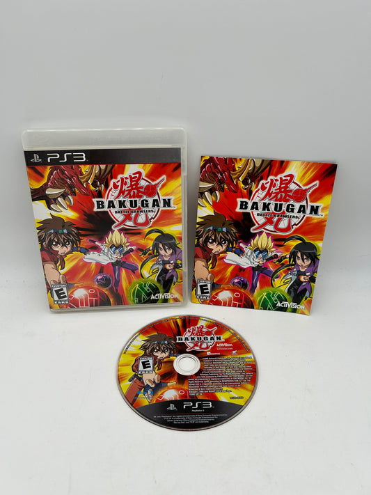 PiXEL-RETRO.COM : SONY PLAYSTATION 3 (PS3) COMPLET CIB BOX MANUAL GAME NTSC BAKUGAN BATTLE BRAWLERS
