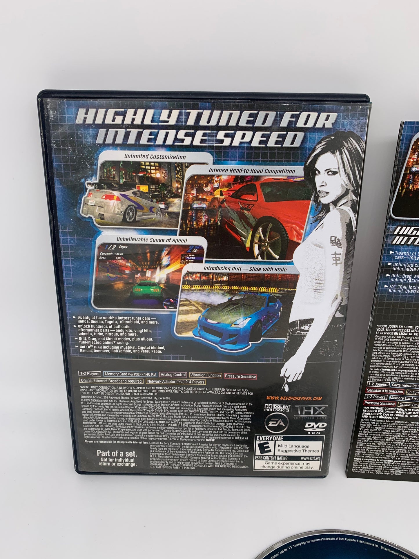 SONY PLAYSTATiON 2 [PS2] | NEED FOR SPEED UNDERGROUND