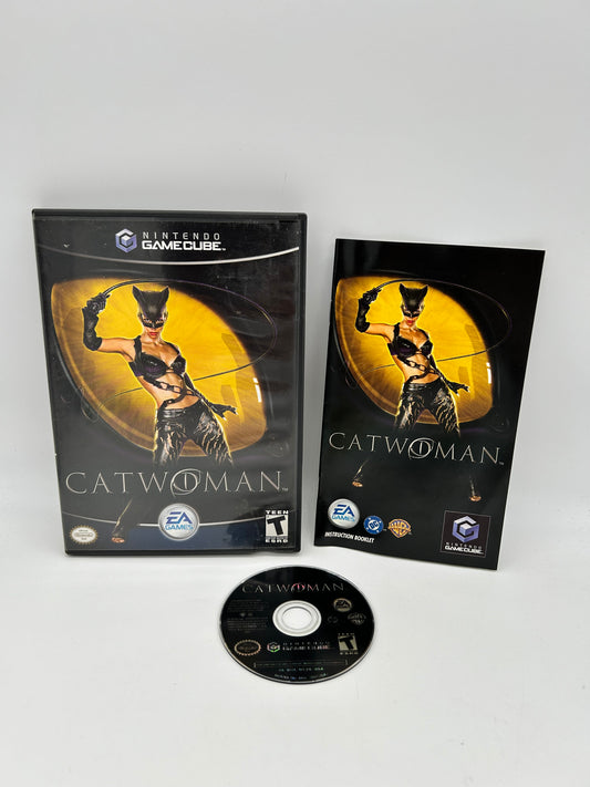 PiXEL-RETRO.COM : NINTENDO GAMECUBE COMPLETE CIB BOX INSTRUCTION MANUAL GAME NTSC CATWOMAN