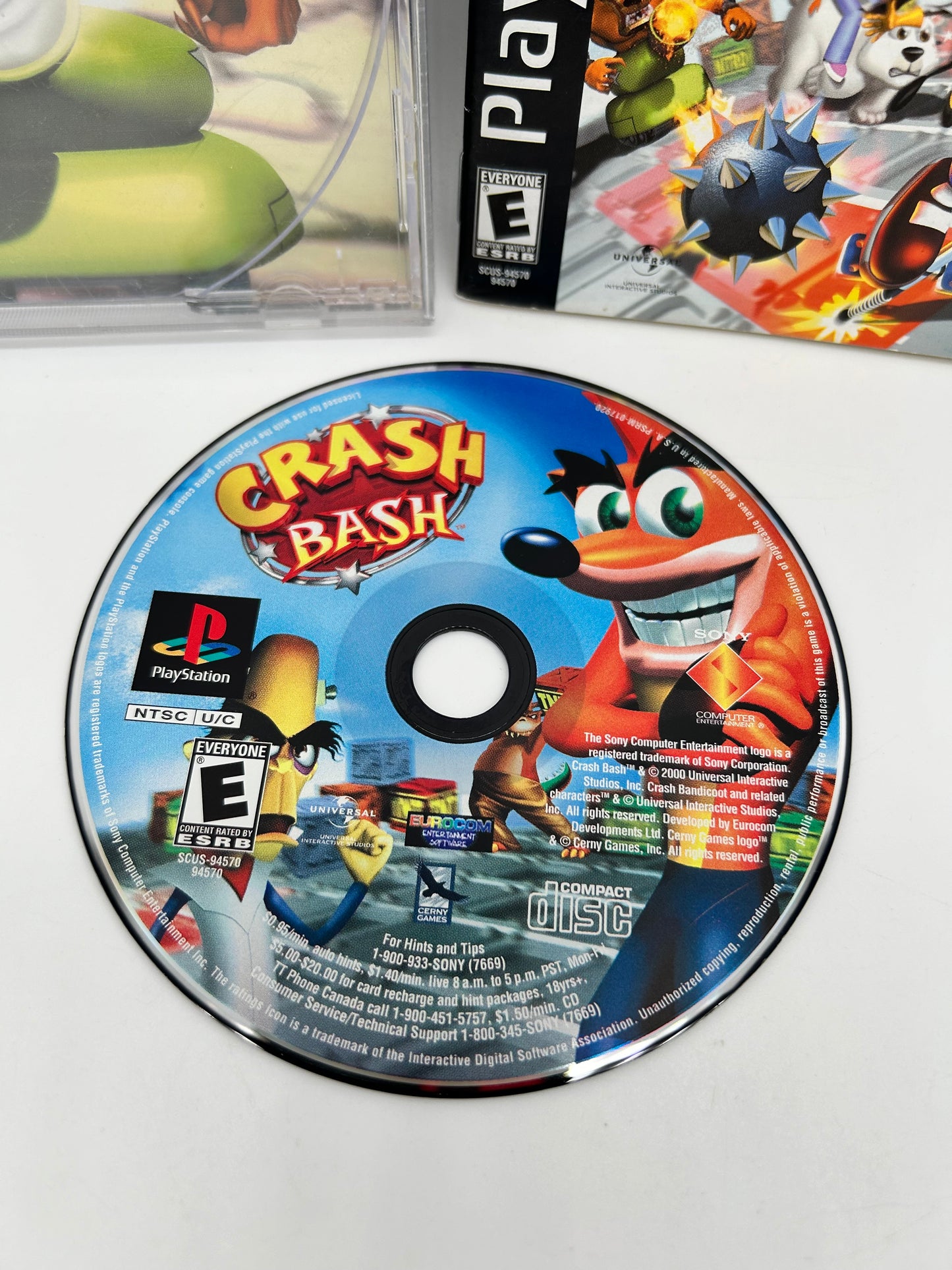 SONY PLAYSTATiON [PS1] | CRASH BASH