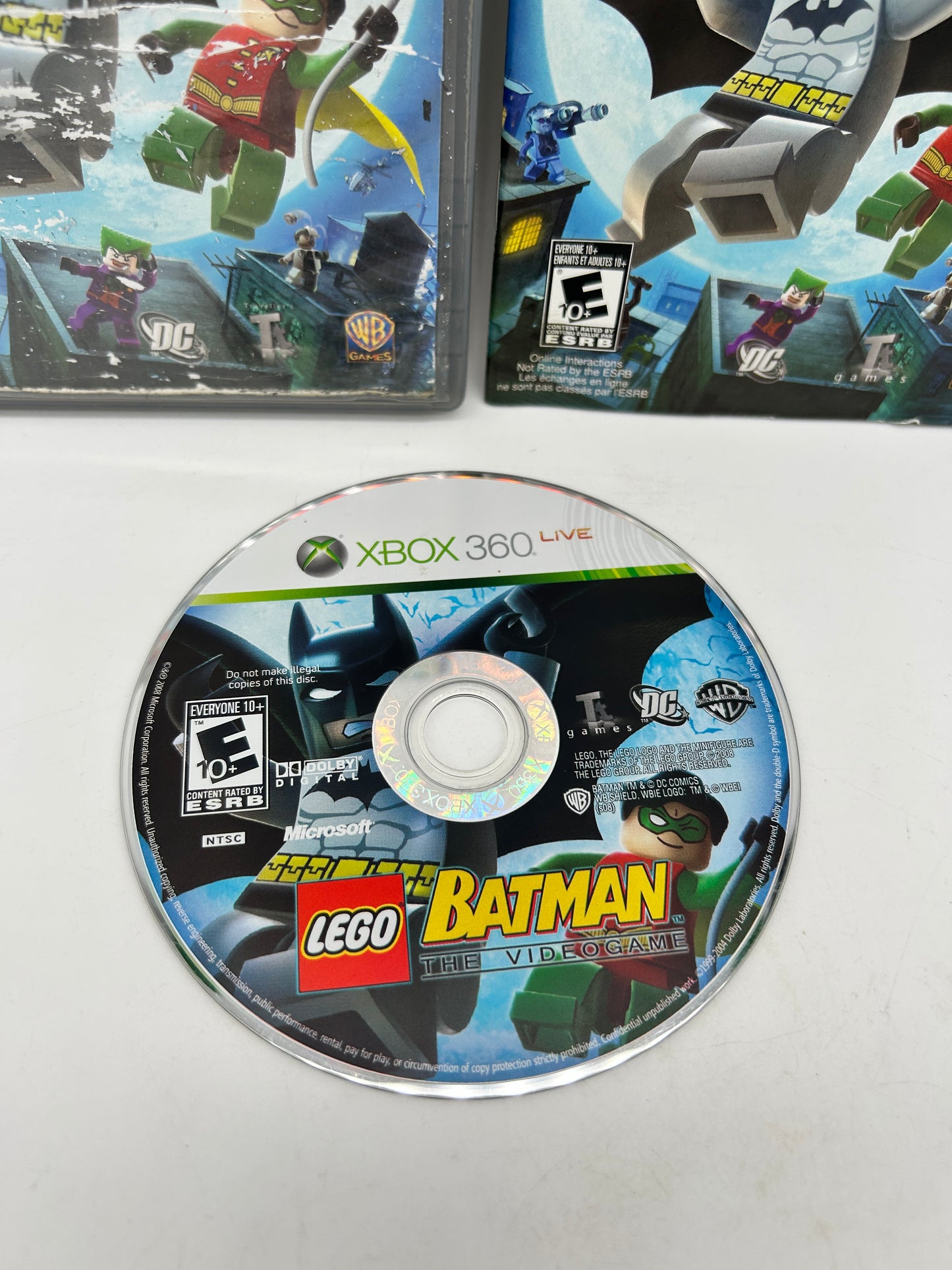 Microsoft XBOX 360 | LEGO BATMAN THE VideoGAME | PLATiNUM HiTS