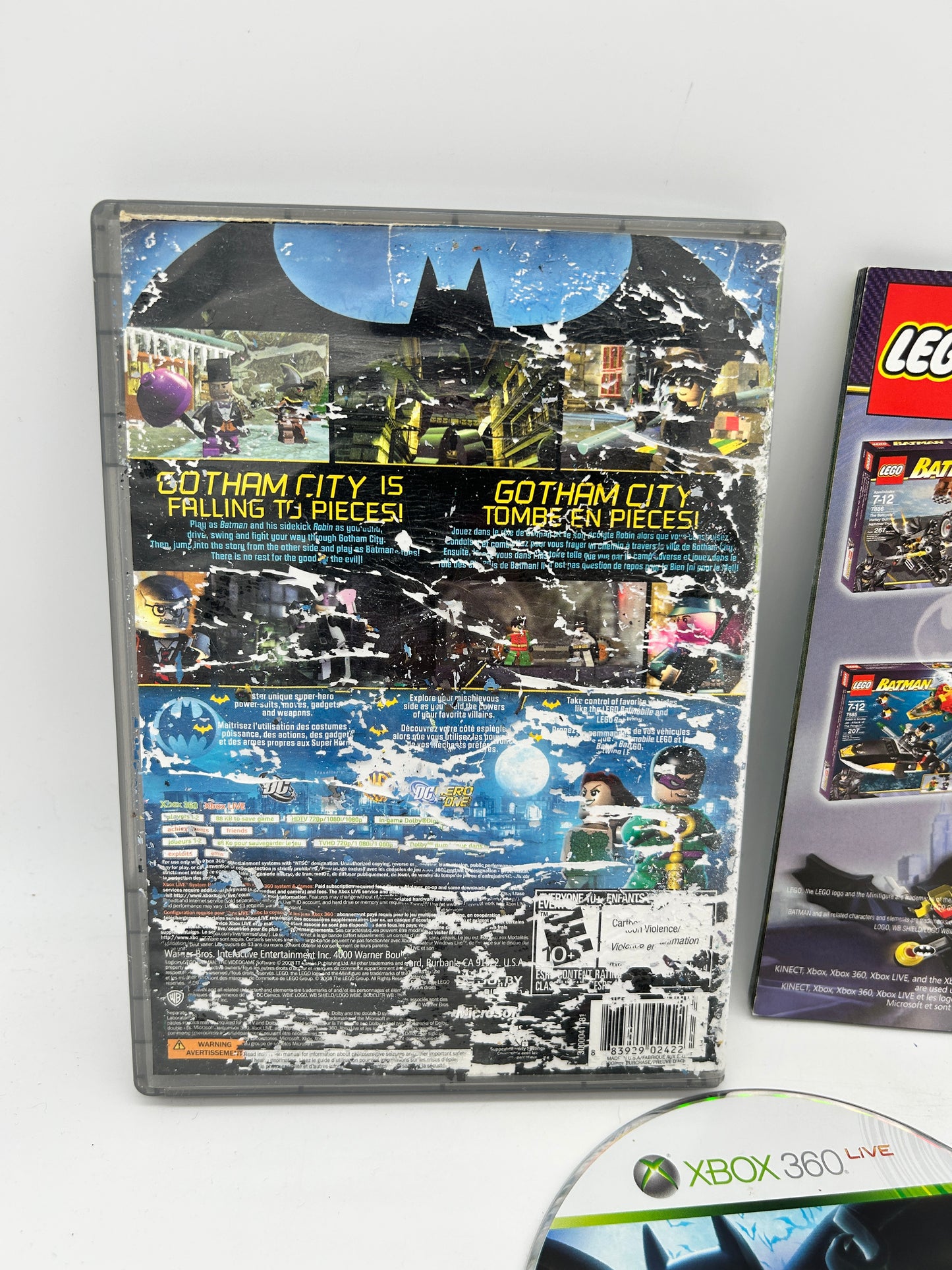 Microsoft XBOX 360 | LEGO BATMAN THE VideoGAME | PLATiNUM HiTS