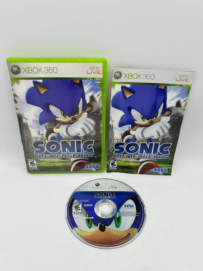 PiXEL-RETRO.COM : MICROSOFT XBOX 360 COMPLETE CIB BOX MANUAL GAME NTSC SONIC THE HEDGEHOG