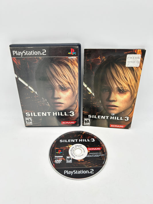PiXEL-RETRO.COM : SONY PLAYSTATION 2 (PS2) COMPLET CIB BOX MANUAL GAME NTSC SILENT HILL 3