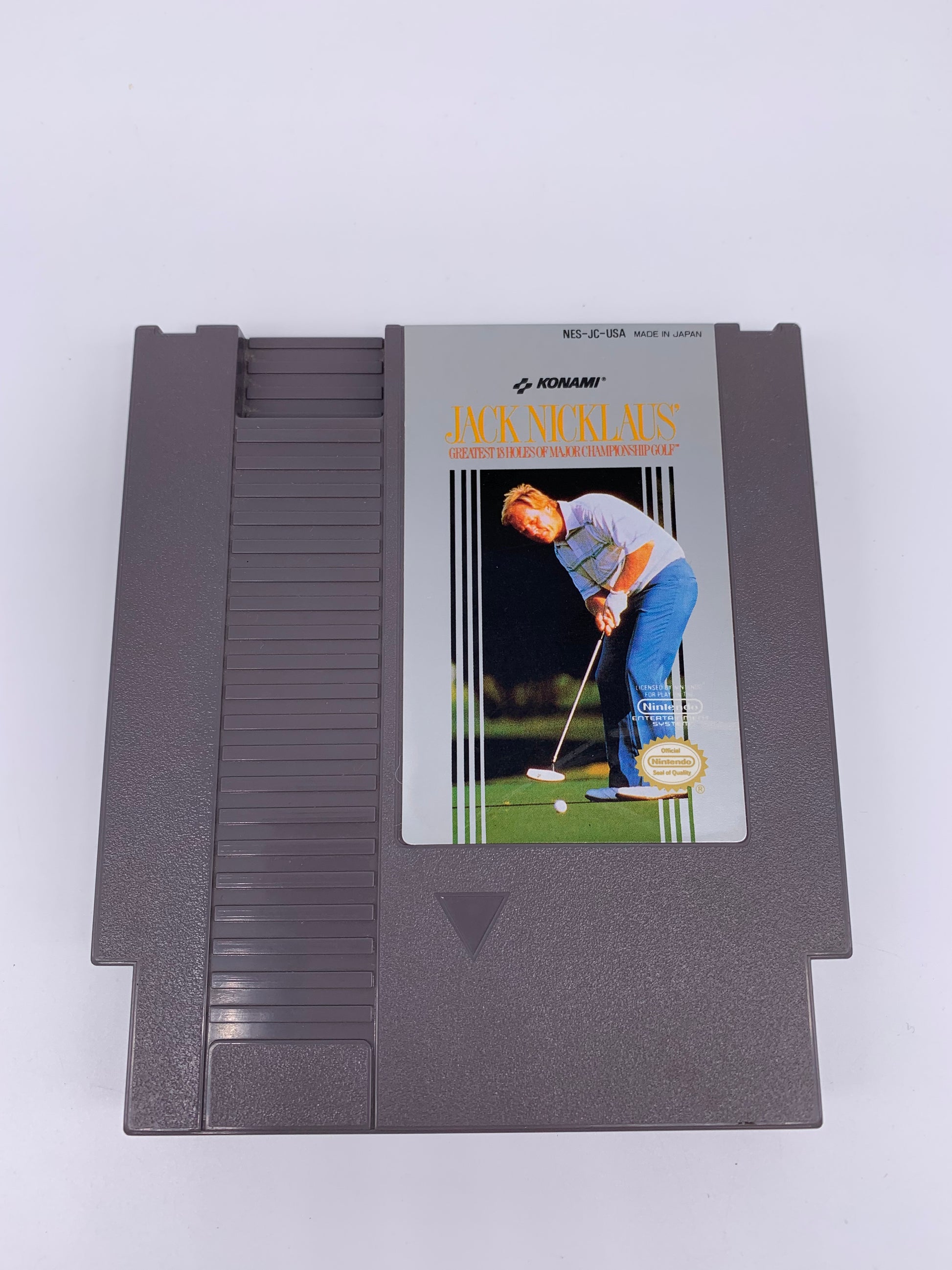 PiXEL-RETRO.COM : ORIGINAL NINTENDO NES COMPLET CIB BOX MANUAL GAME NTSC JACK NICKLAUS GOLF