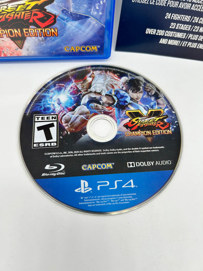 SONY PLAYSTATiON 4 [PS4] | STREET FiGHTERS V | CHAMPiONSHiP EDiTiON