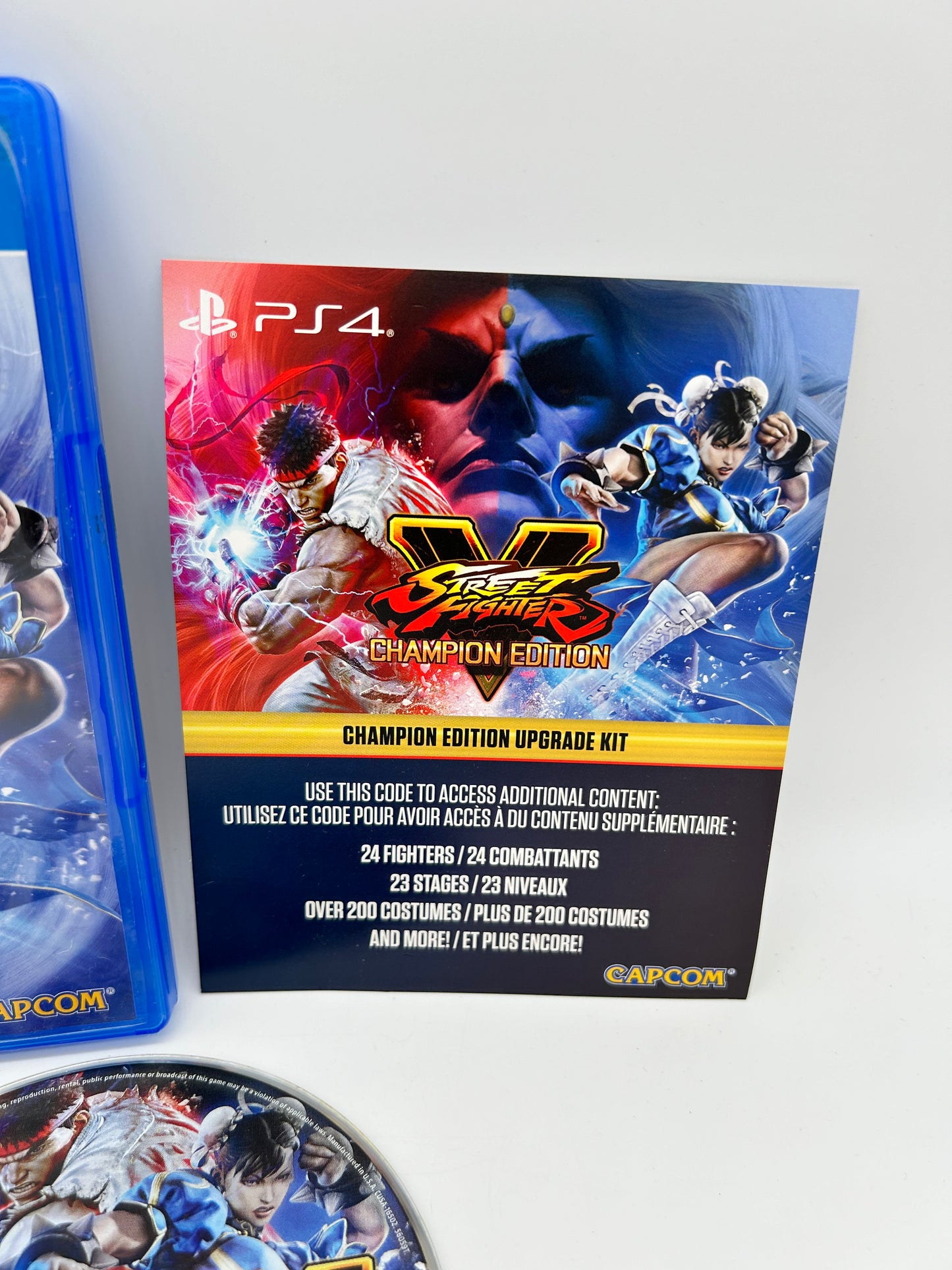 SONY PLAYSTATiON 4 [PS4] | STREET FiGHTERS V | CHAMPiONSHiP EDiTiON