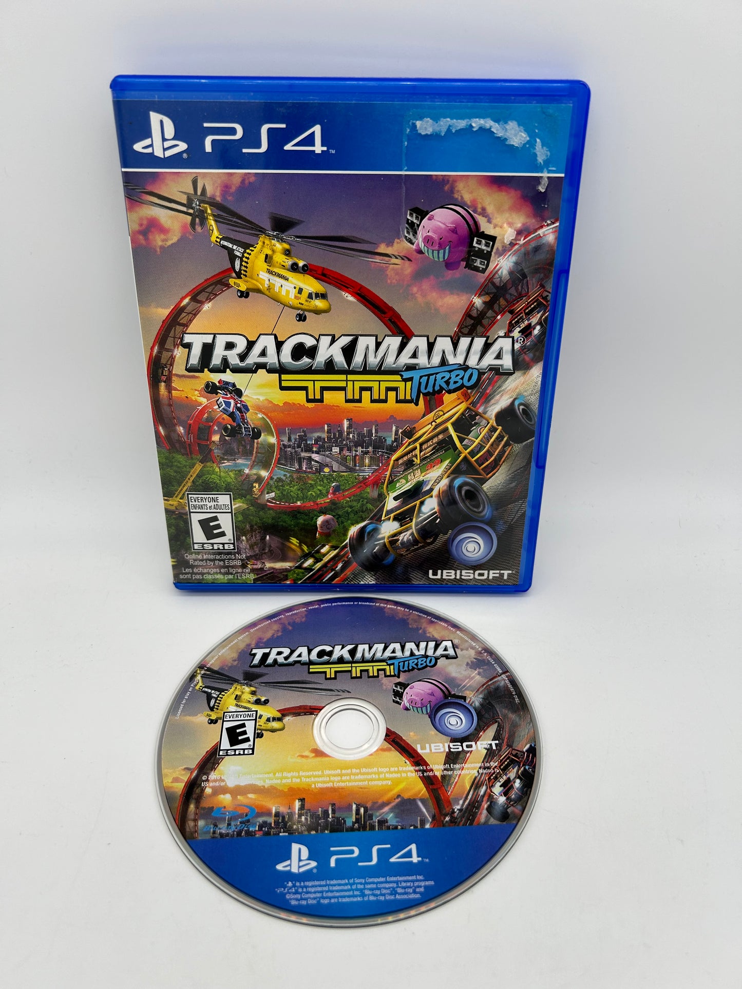 PiXEL-RETRO.COM : SONY PLAYSTATION 4 (PS4) COMPLETE CIB BOX MANUAL GAME NTSC TRACKMANIA TURBO TM