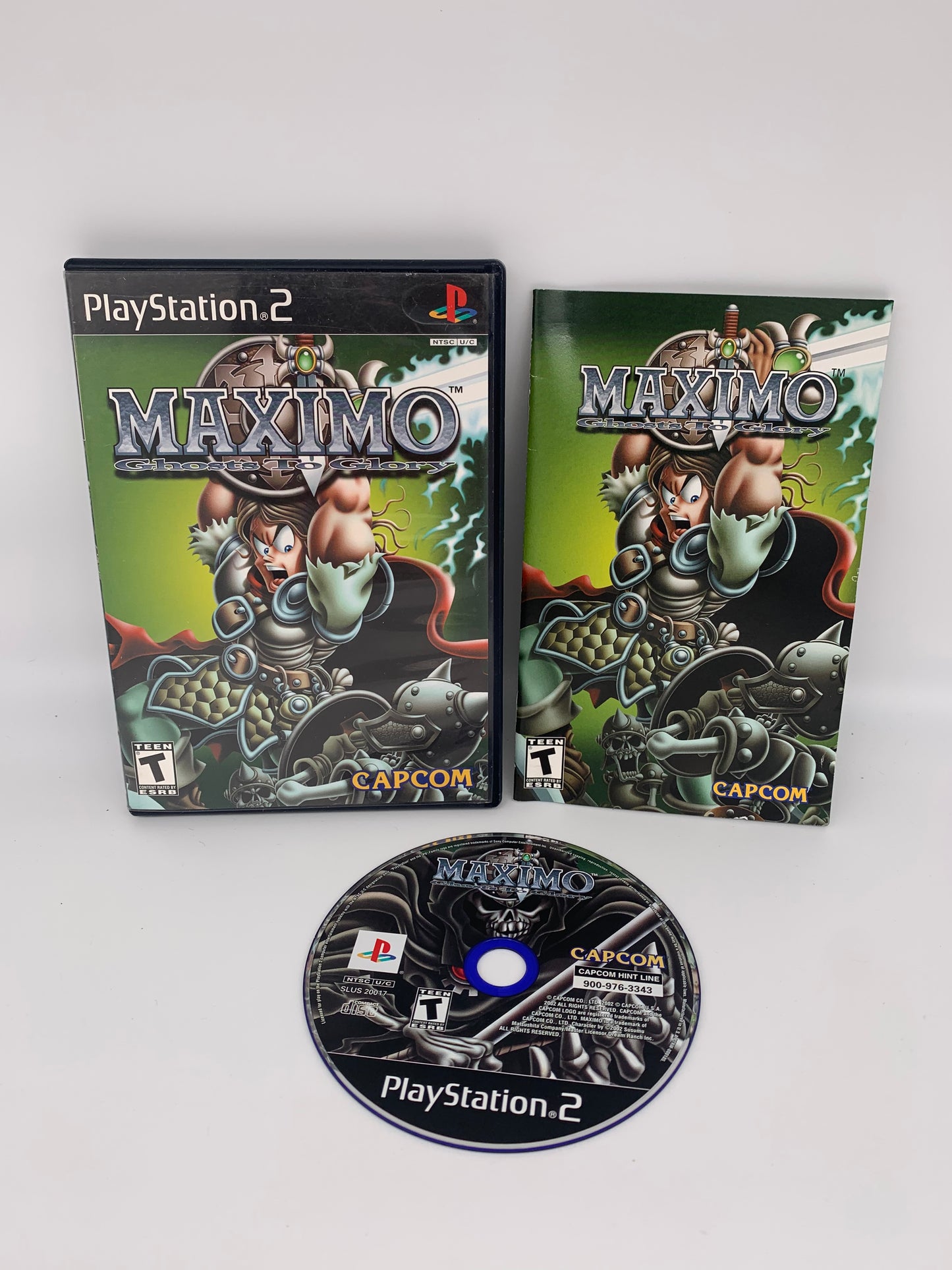 PiXEL-RETRO.COM : SONY PLAYSTATION 2 (PS2) COMPLET CIB BOX MANUAL GAME NTSC MAXIMO GHOSTS TO GLORY