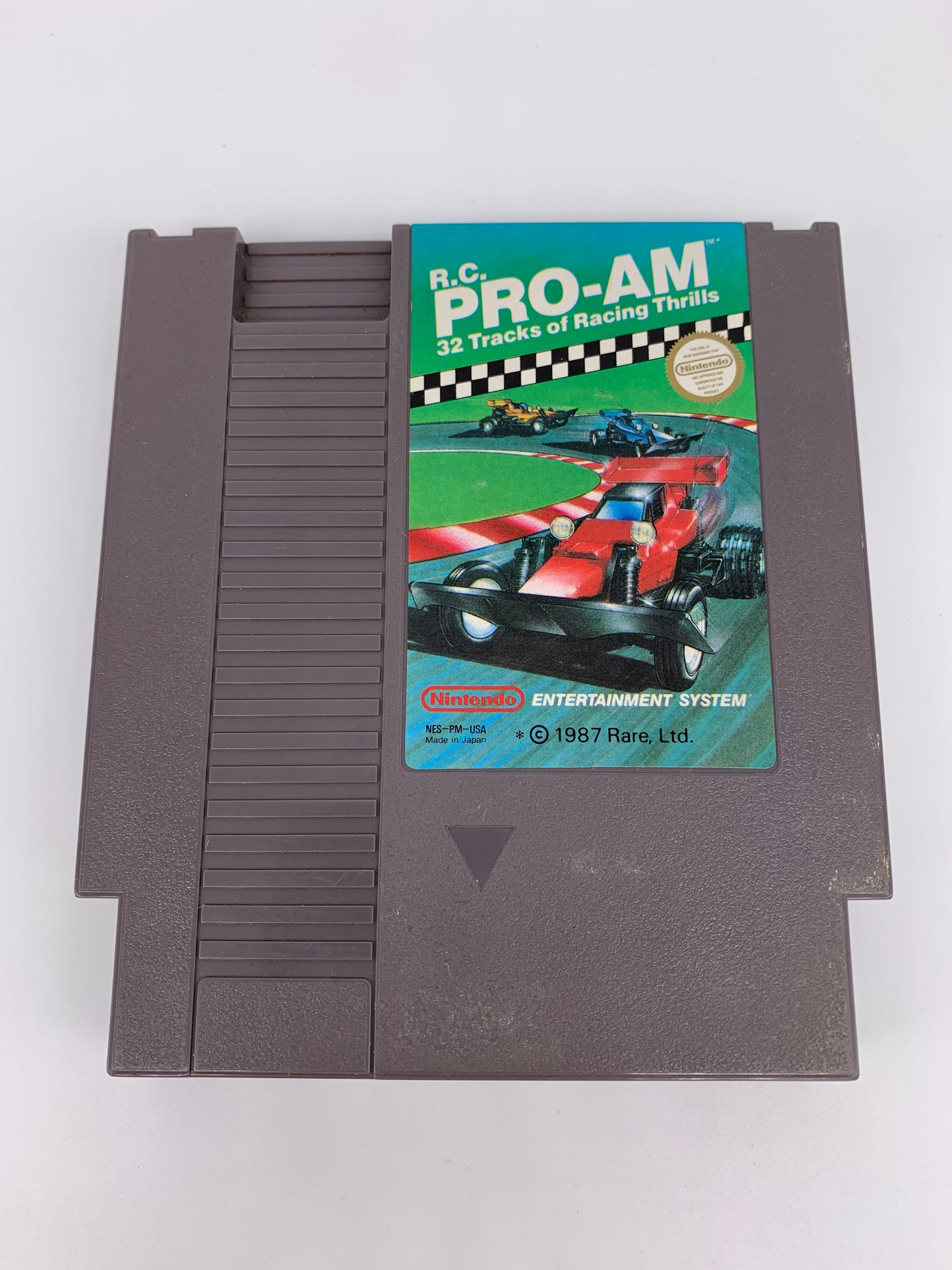 PiXEL-RETRO.COM : NINTENDO ENTERTAiNMENT SYSTEM (NES) R.C. PRO-AM 32 TRACKS OF RACING THRILLS GAME NTSC