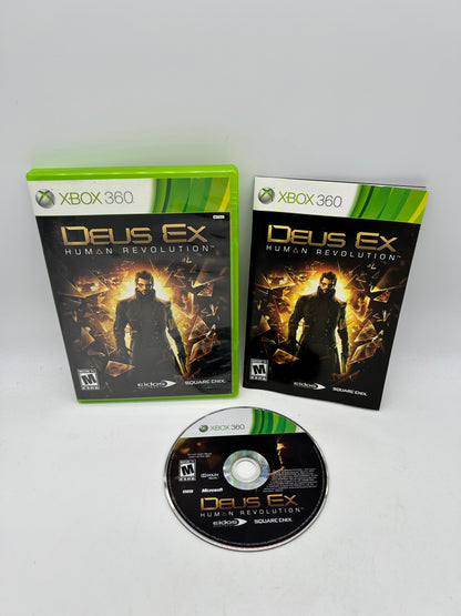PiXEL-RETRO.COM : MICROSOFT XBOX 360 COMPLETE CIB BOX MANUAL GAME NTSC DEUS EX HUMAN REVOLUTION
