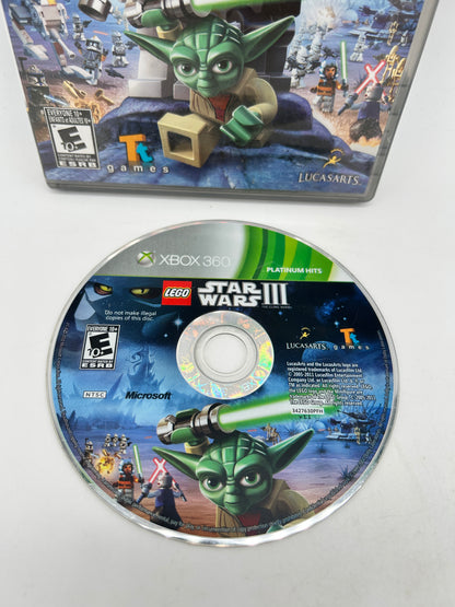 Microsoft XBOX 360 | LEGO STAR WARS III THE CLONE WARS | PLATiNUM HiTS