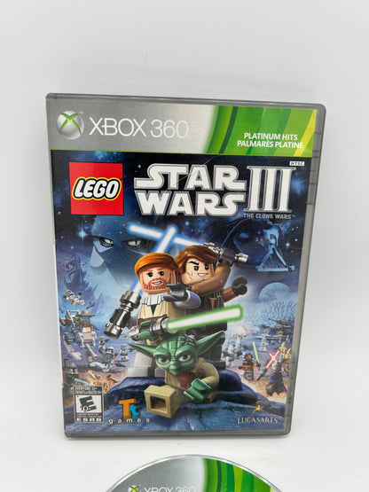 Microsoft XBOX 360 | LEGO STAR WARS III THE CLONE WARS | PLATiNUM HiTS