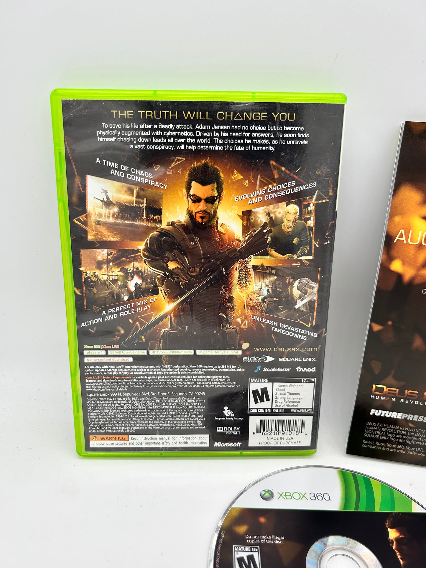 Microsoft XBOX 360 | DEUS EX HUMAN REVOLUTION