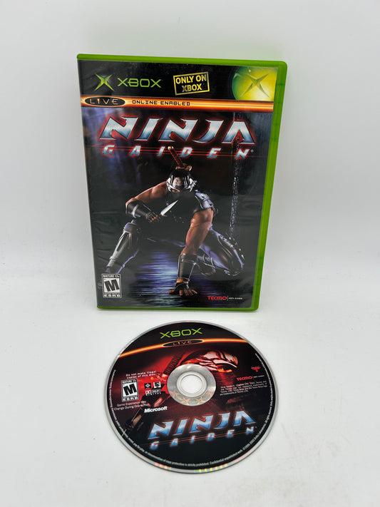PiXEL-RETRO.COM : MICROSOFT XBOX COMPLETE CIB BOX MANUAL GAME NTSC NINJA GAIDEN