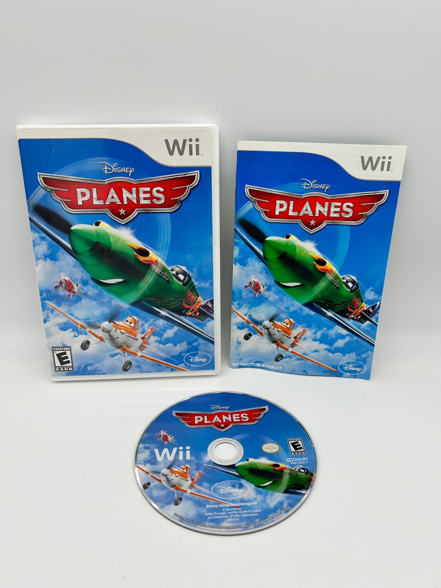 PiXEL-RETRO.COM : NINTENDO WII COMPLET CIB BOX MANUAL GAME NTSC PLANES