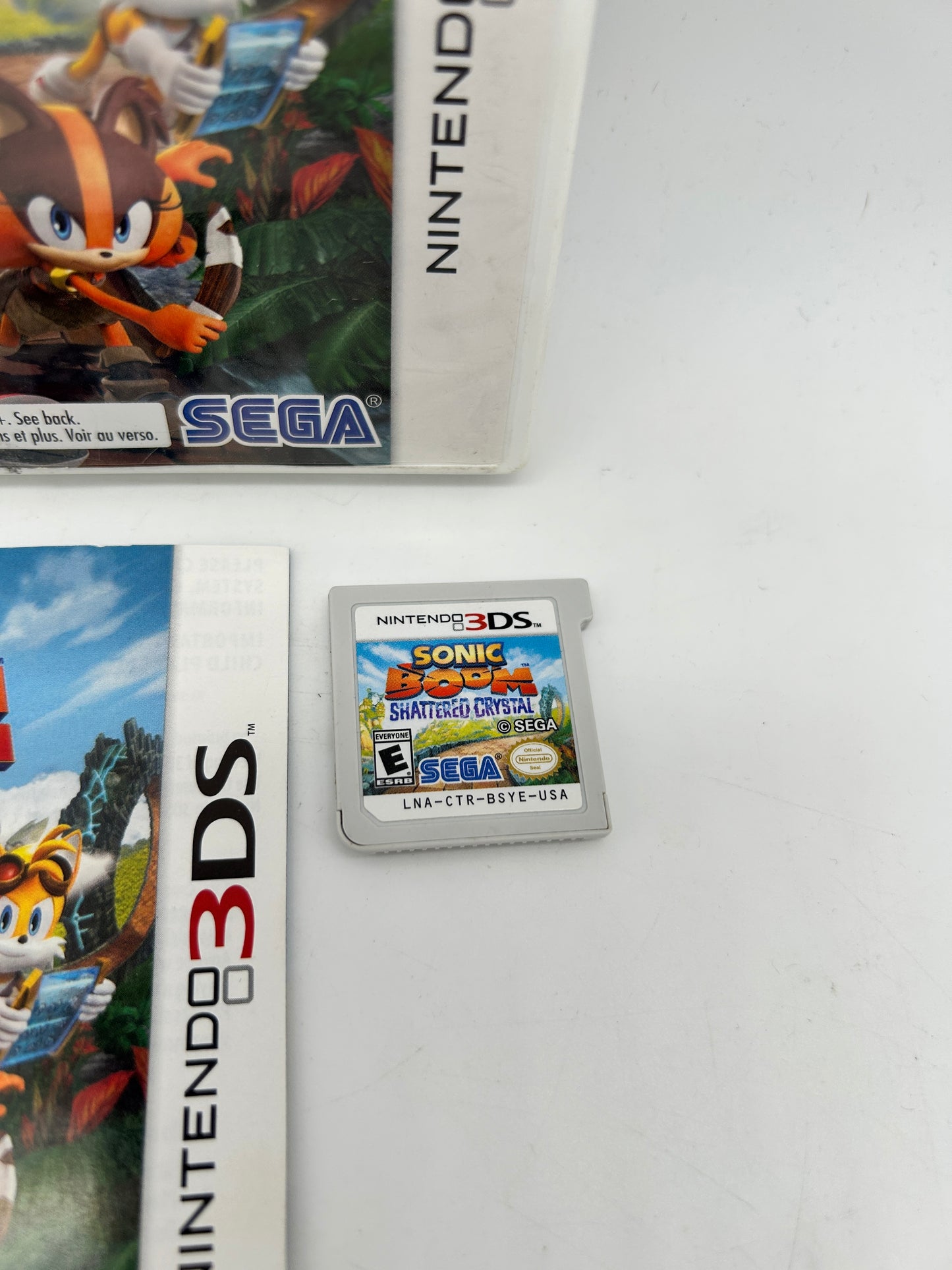 NiNTENDO 3DS | SONiC BOOM SHATTERED CRYSTAL