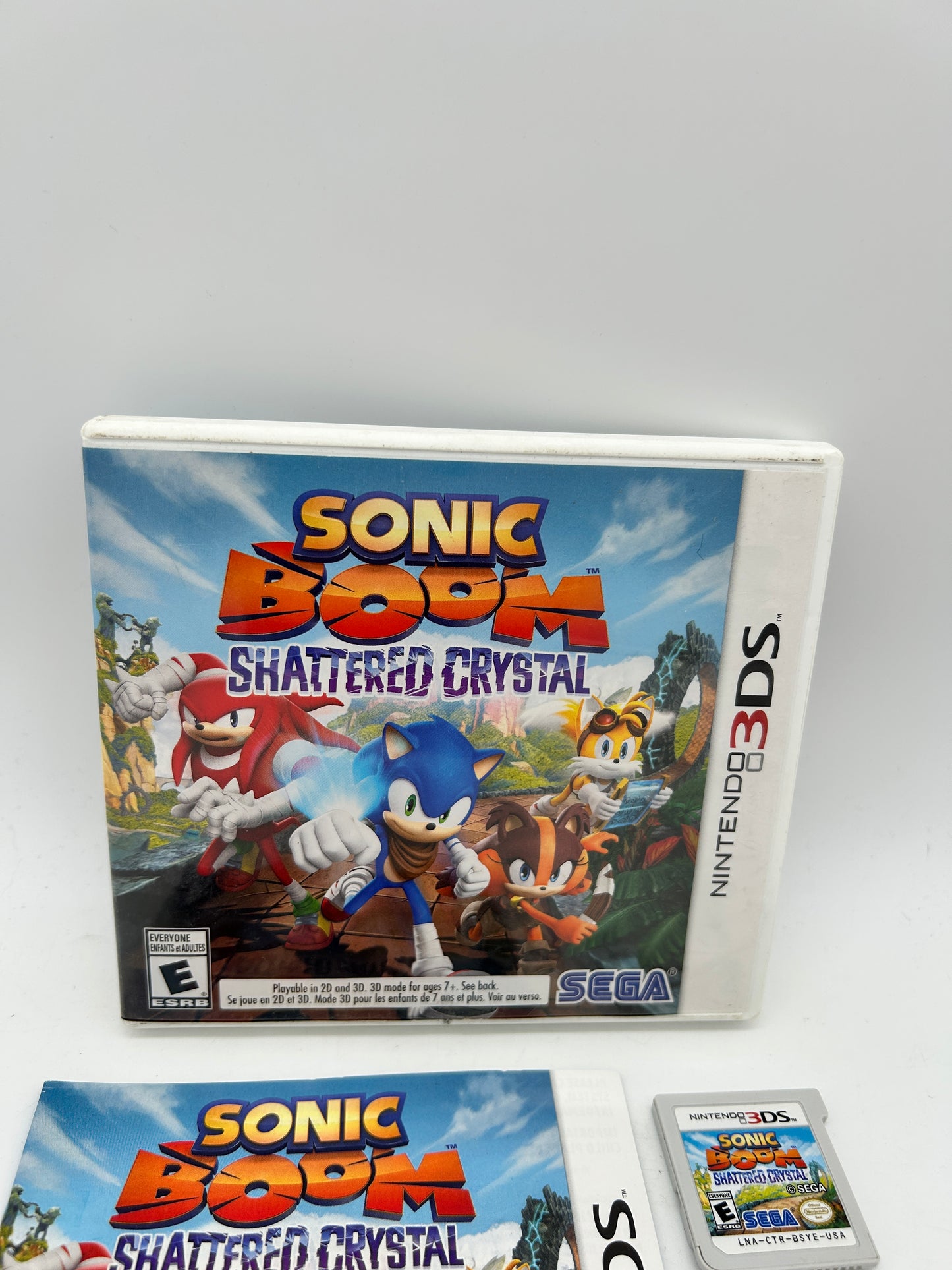 NiNTENDO 3DS | SONiC BOOM SHATTERED CRYSTAL