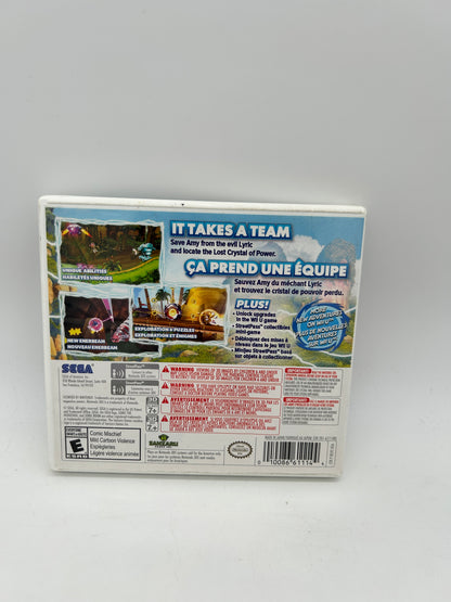 NiNTENDO 3DS | SONiC BOOM SHATTERED CRYSTAL