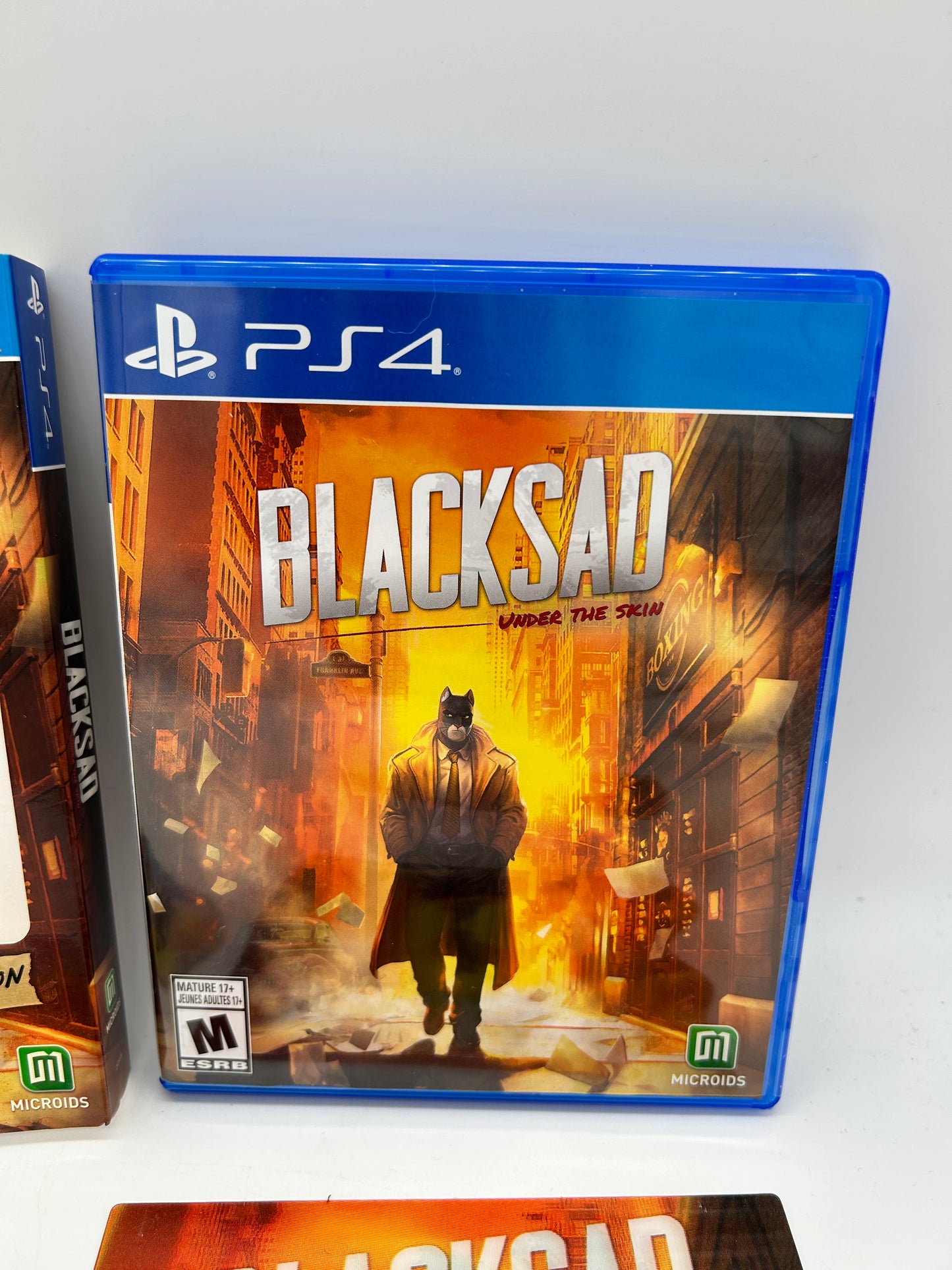 SONY PLAYSTATiON 4 [PS4] | BLACKSAD UNDER THE SKiN