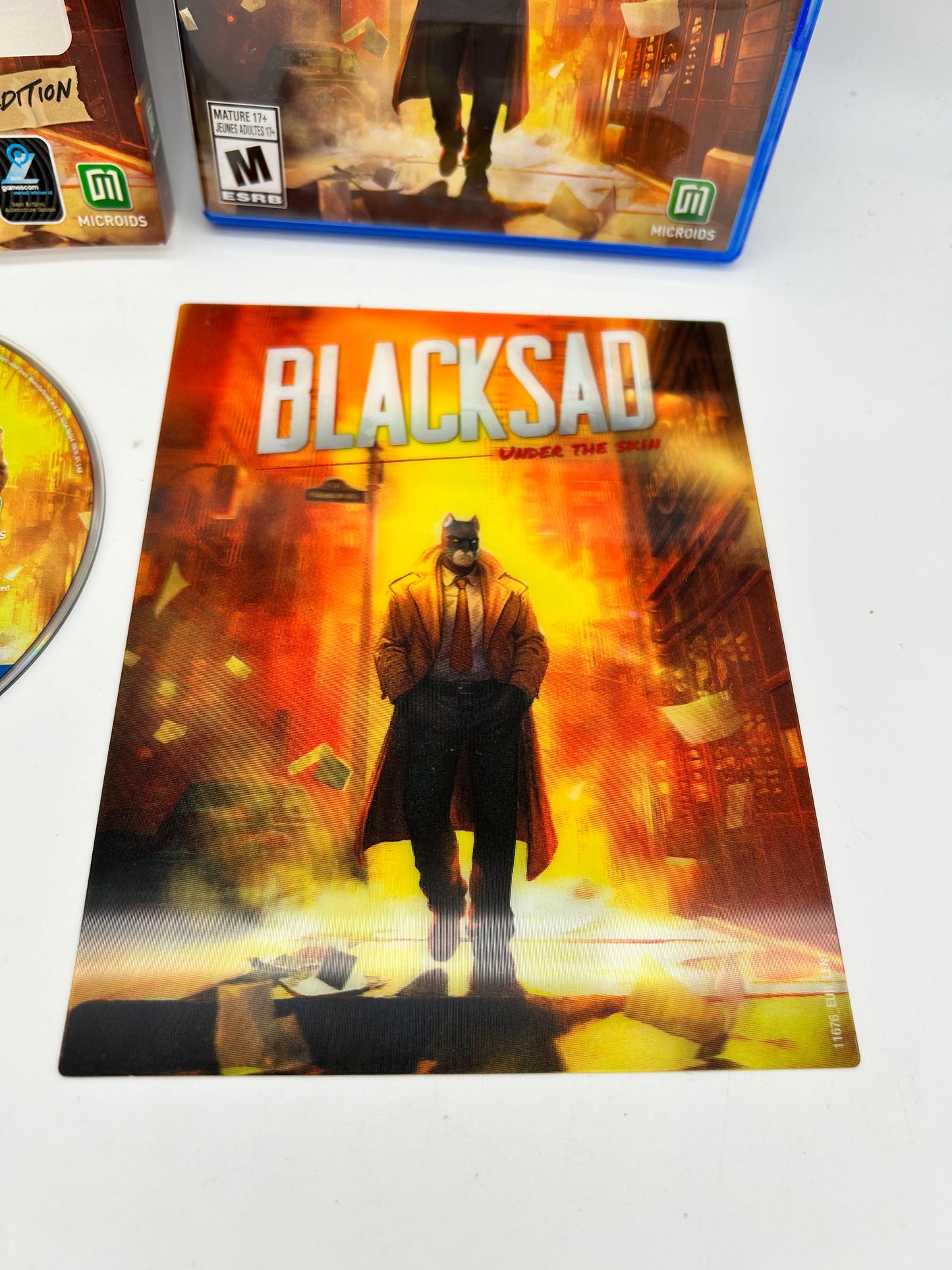 SONY PLAYSTATiON 4 [PS4] | BLACKSAD UNDER THE SKiN