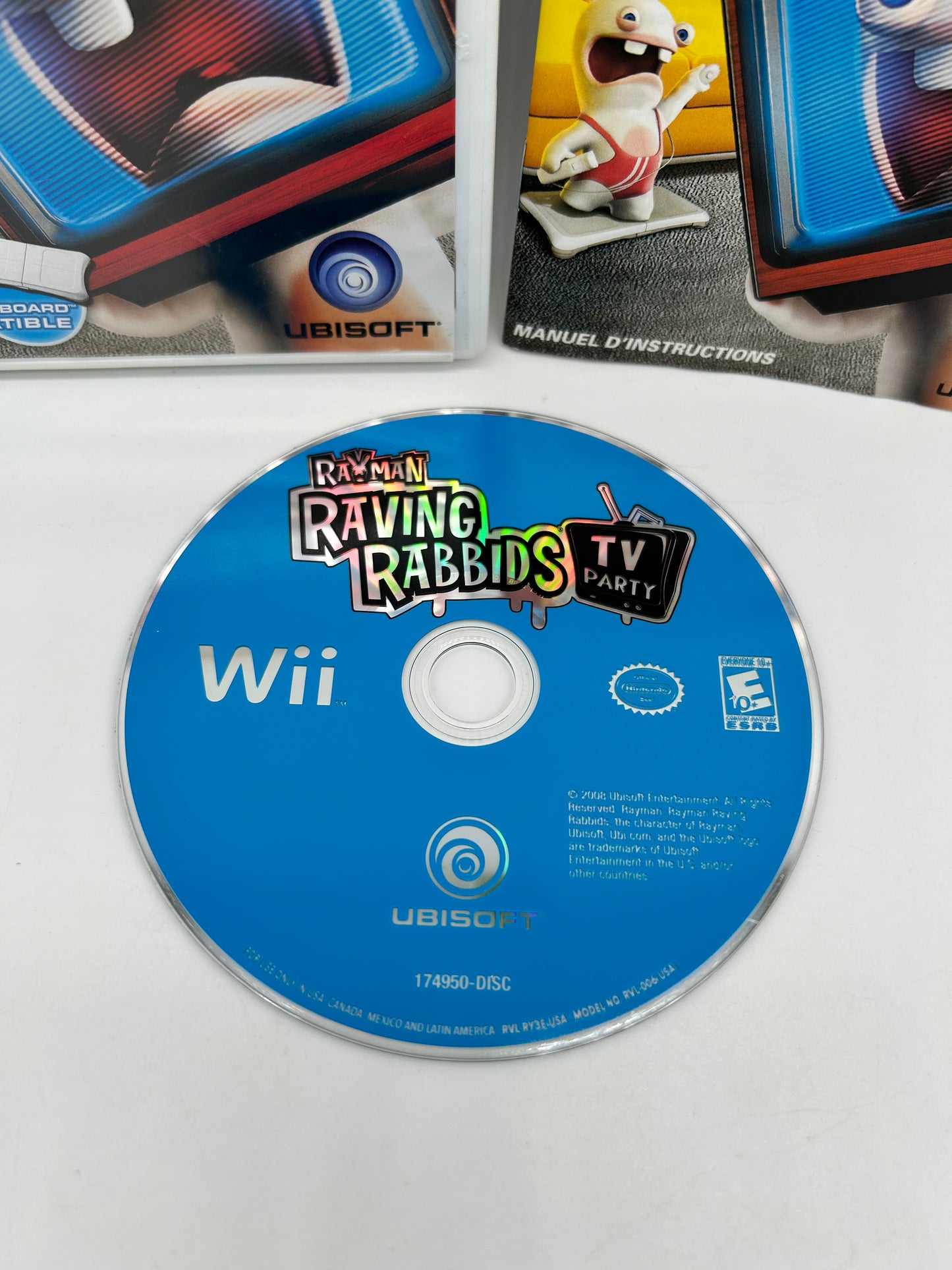 NiNTENDO Wii | RAYMAN RAViNG RABBiDS TV PARTY