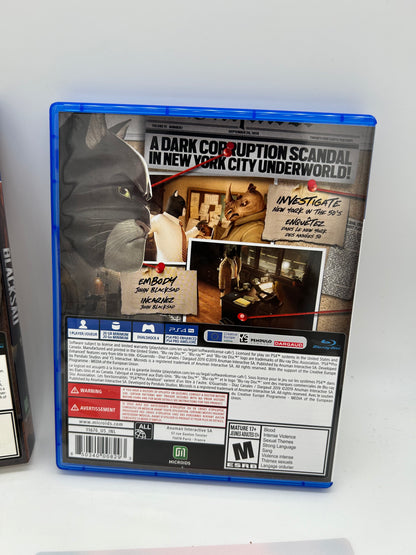 SONY PLAYSTATiON 4 [PS4] | BLACKSAD UNDER THE SKiN