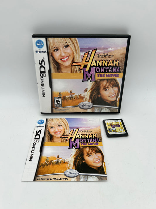PiXEL-RETRO.COM : NINTENDO DS (DS) COMPLETE CIB BOX MANUAL GAME NTSC HANNAH MONTANA THE MOVIE