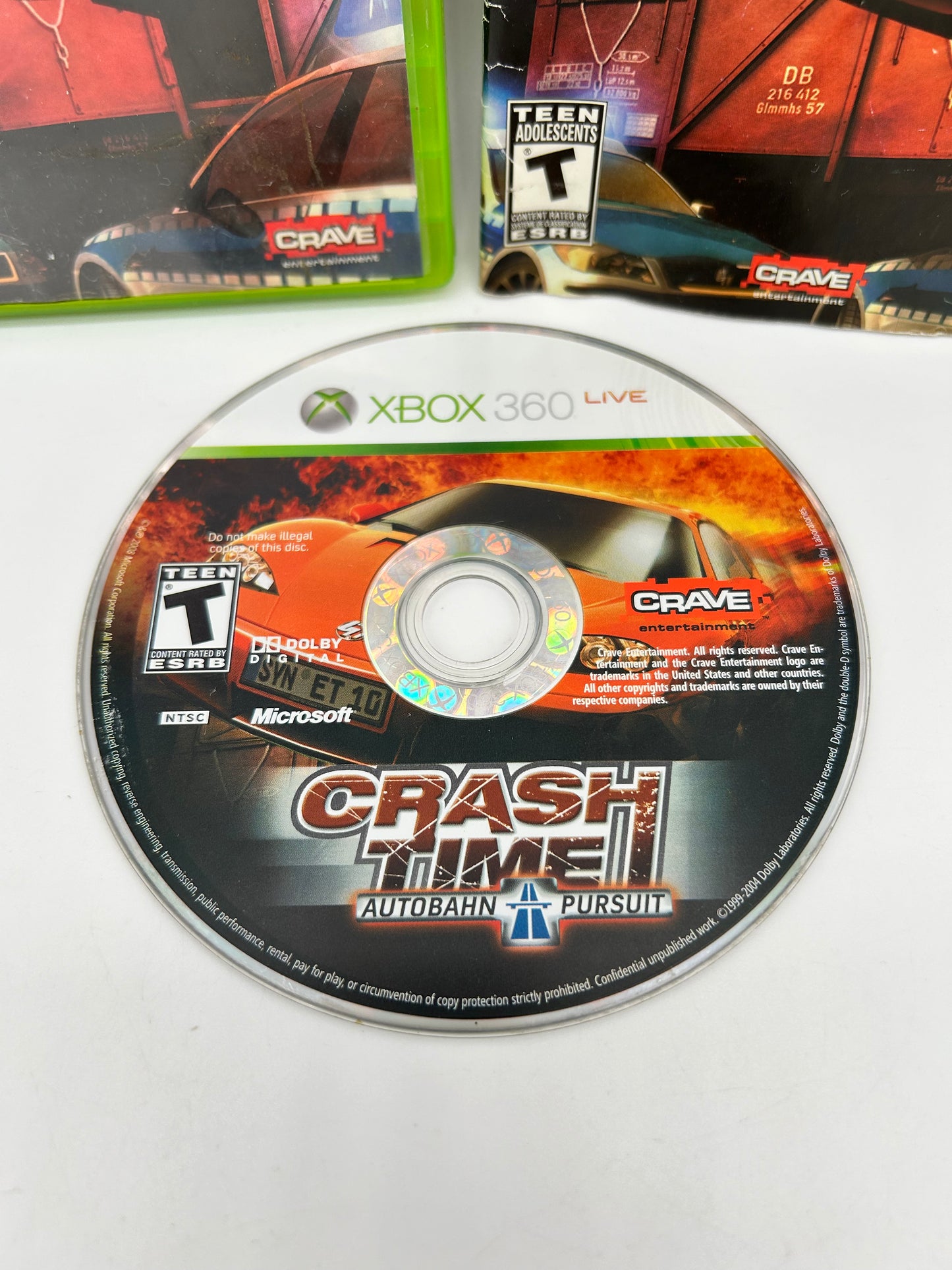 MiCROSOFT XBOX 360 | CRASH TiME AUTOBAHN PURSUiT