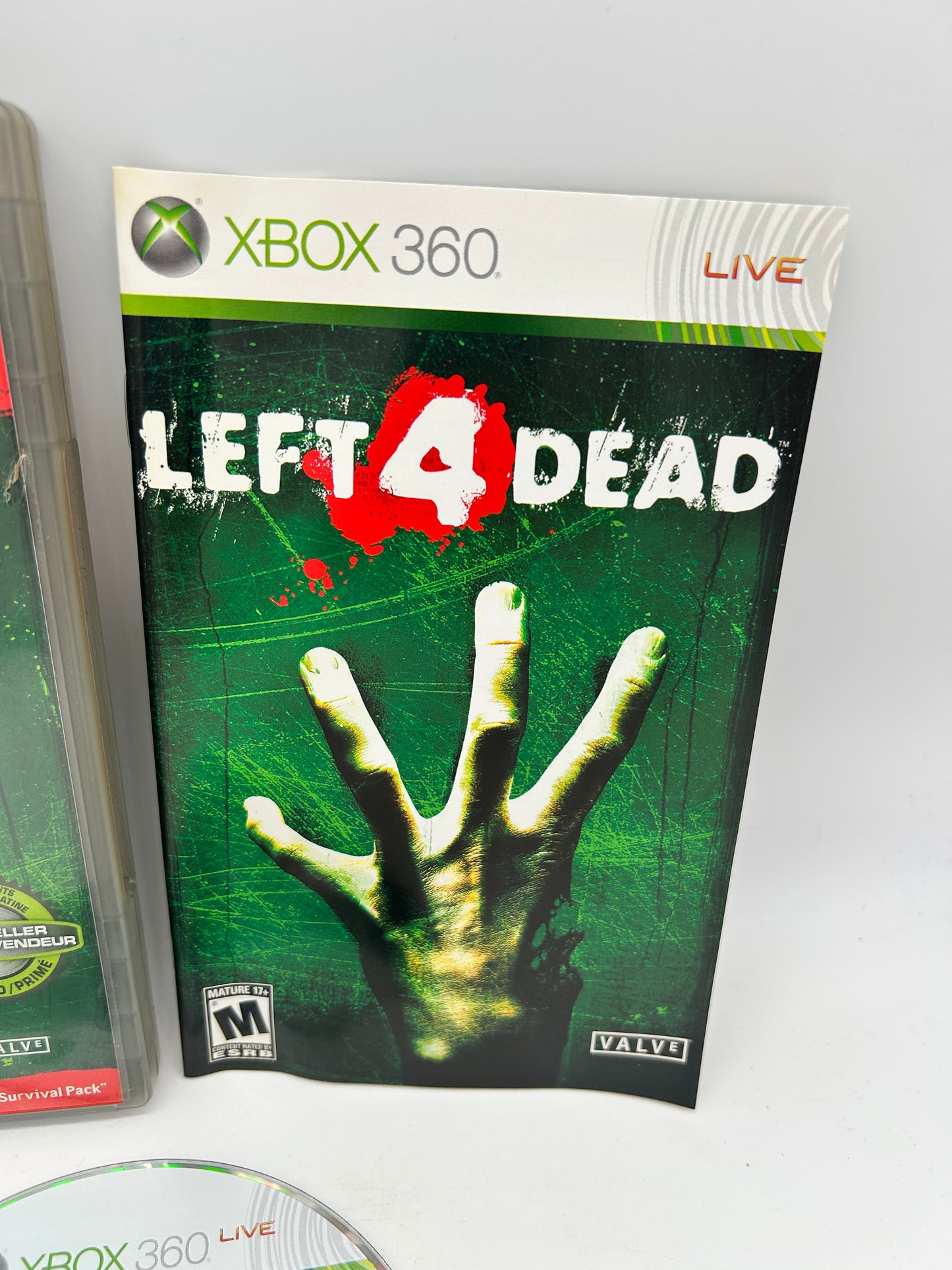 MiCROSOFT XBOX 360 | LEFT 4 DEAD | PLATiNUM HiTS