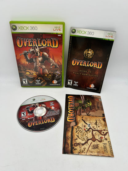 PiXEL-RETRO.COM : MICROSOFT XBOX 360 COMPLETE CIB BOX MANUAL GAME NTSC OVERLORD