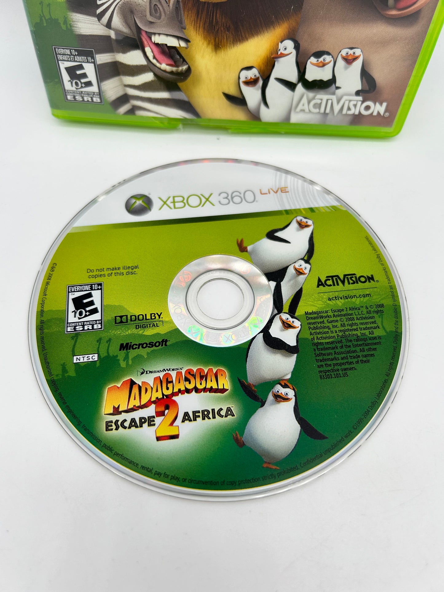 MiCROSOFT XBOX 360 | MADAGASCAR ESCAPE 2 AFRiCA