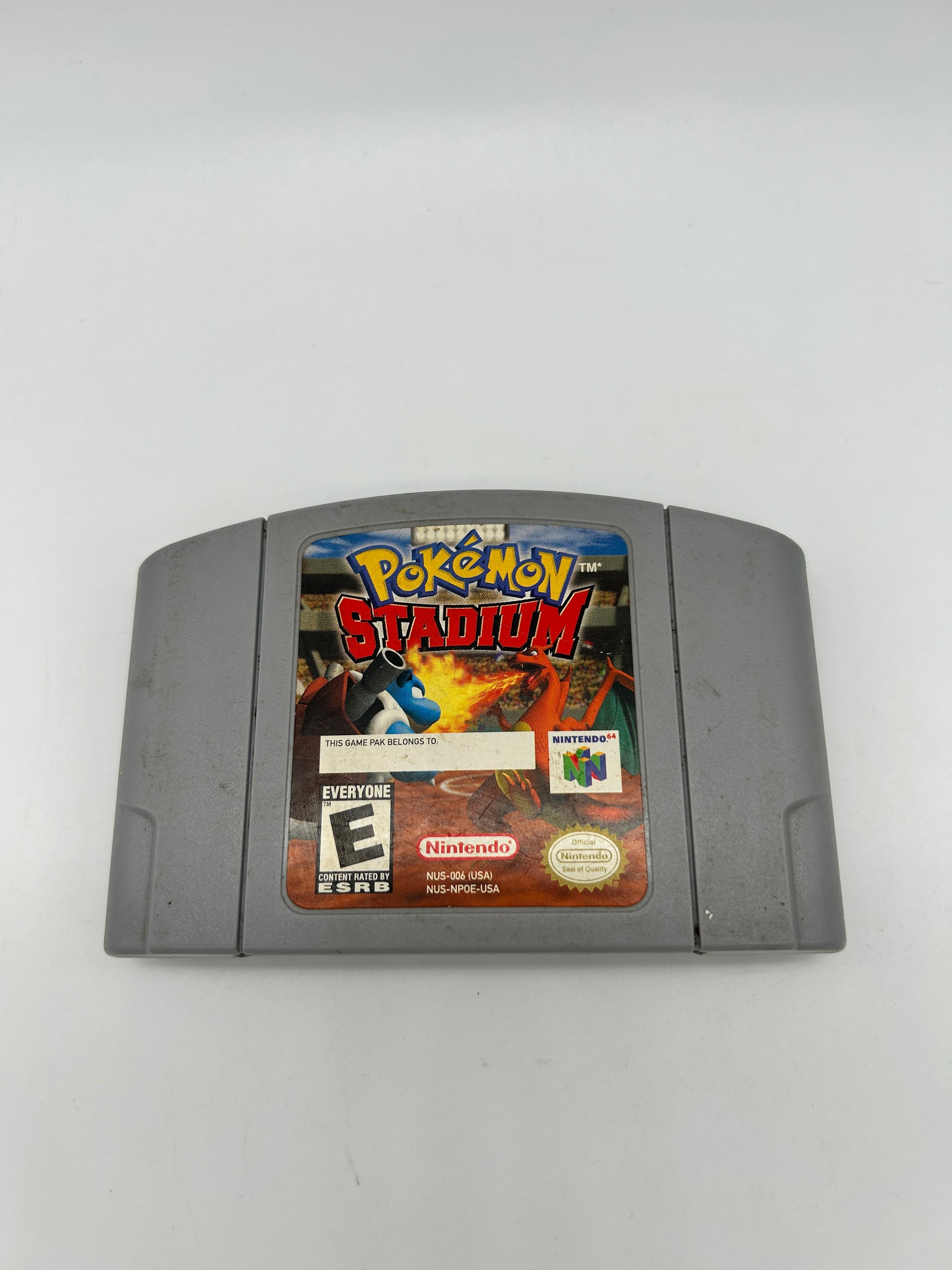 PiXEL-RETRO.COM : NINTENDO 64 (N64) POKEMON STADIUM GAME NTSC