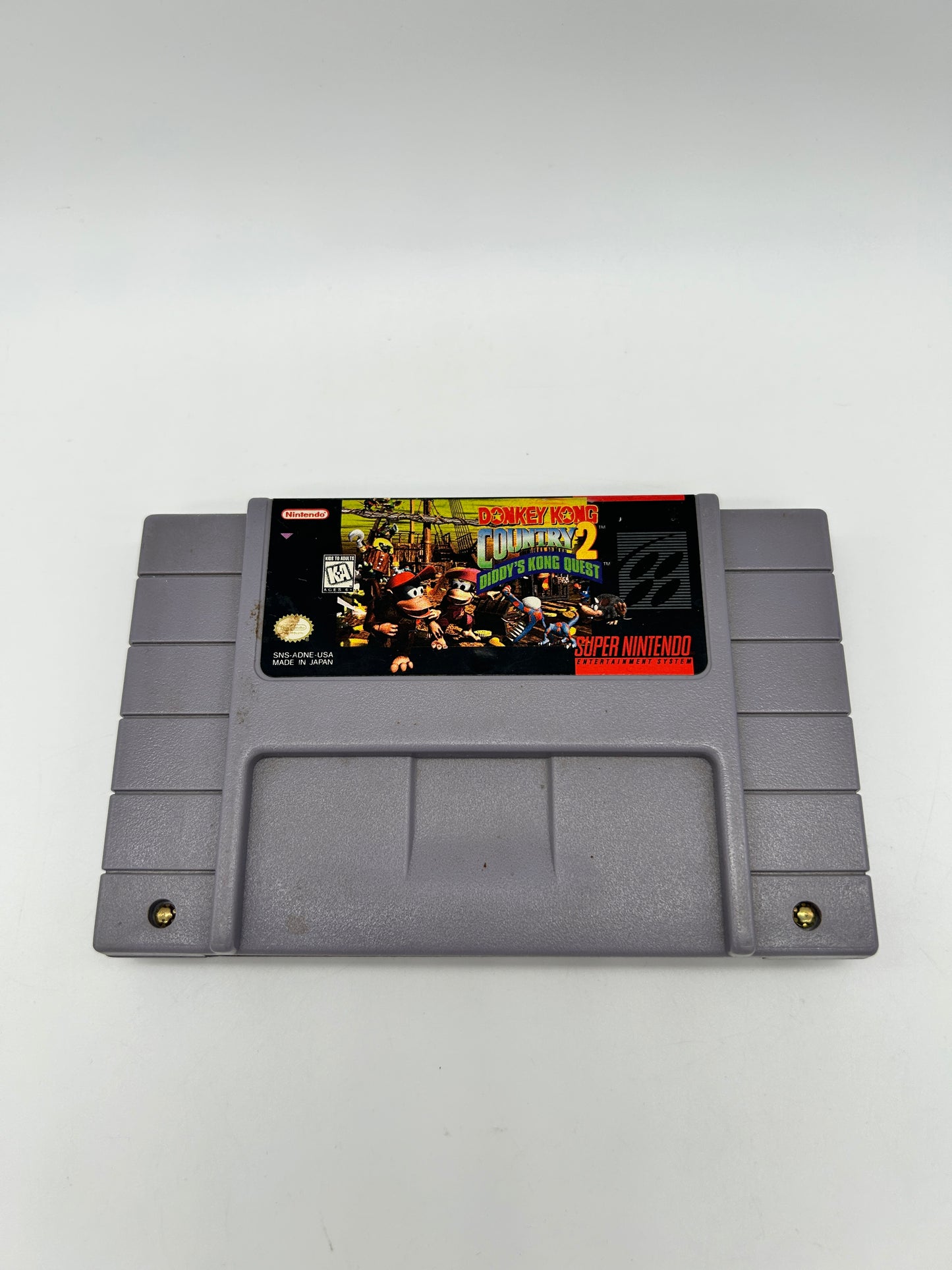 PiXEL-RETRO.COM : SUPER NINTENDO SNES DONKEY KONG COUNTRY 2 DIDDYS KONG QUEST GAME NTSC