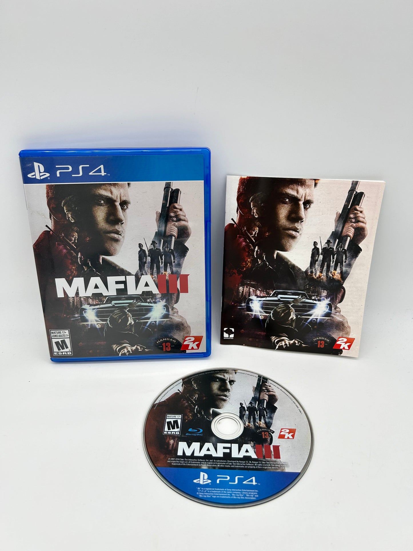 PiXEL-RETRO.COM : SONY PLAYSTATION 4 (PS4) COMPLETE CIB BOX MANUAL GAME NTSC MAFIA III