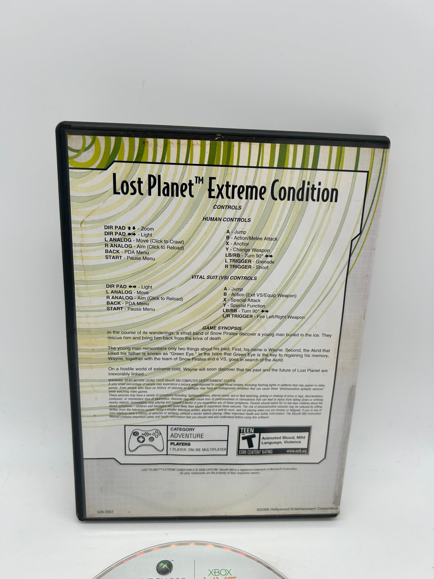 Microsoft XBOX 360 | LOST PLANET EXTREME CONDITiON