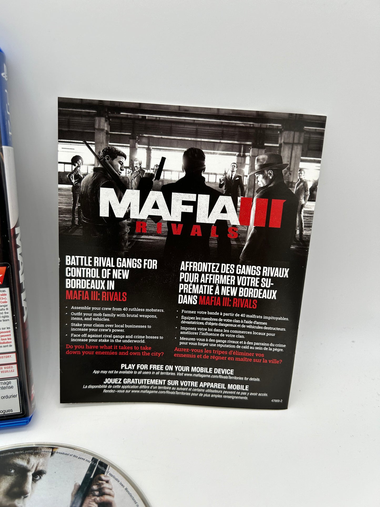 SONY PLAYSTATiON 4 [PS4] | MAFiA III