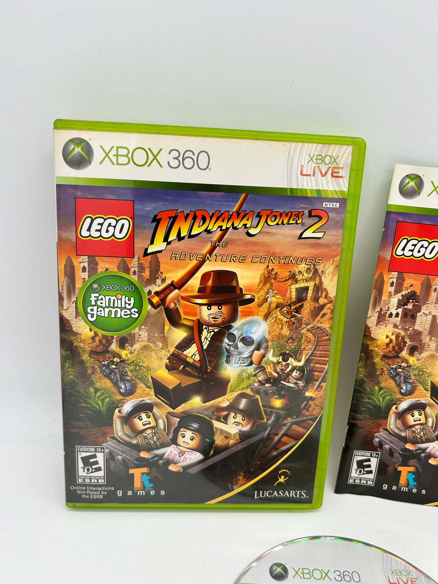 Microsoft XBOX 360 | LEGO iNDiANA JONES 2 THE ADVENTURES CONTINUE