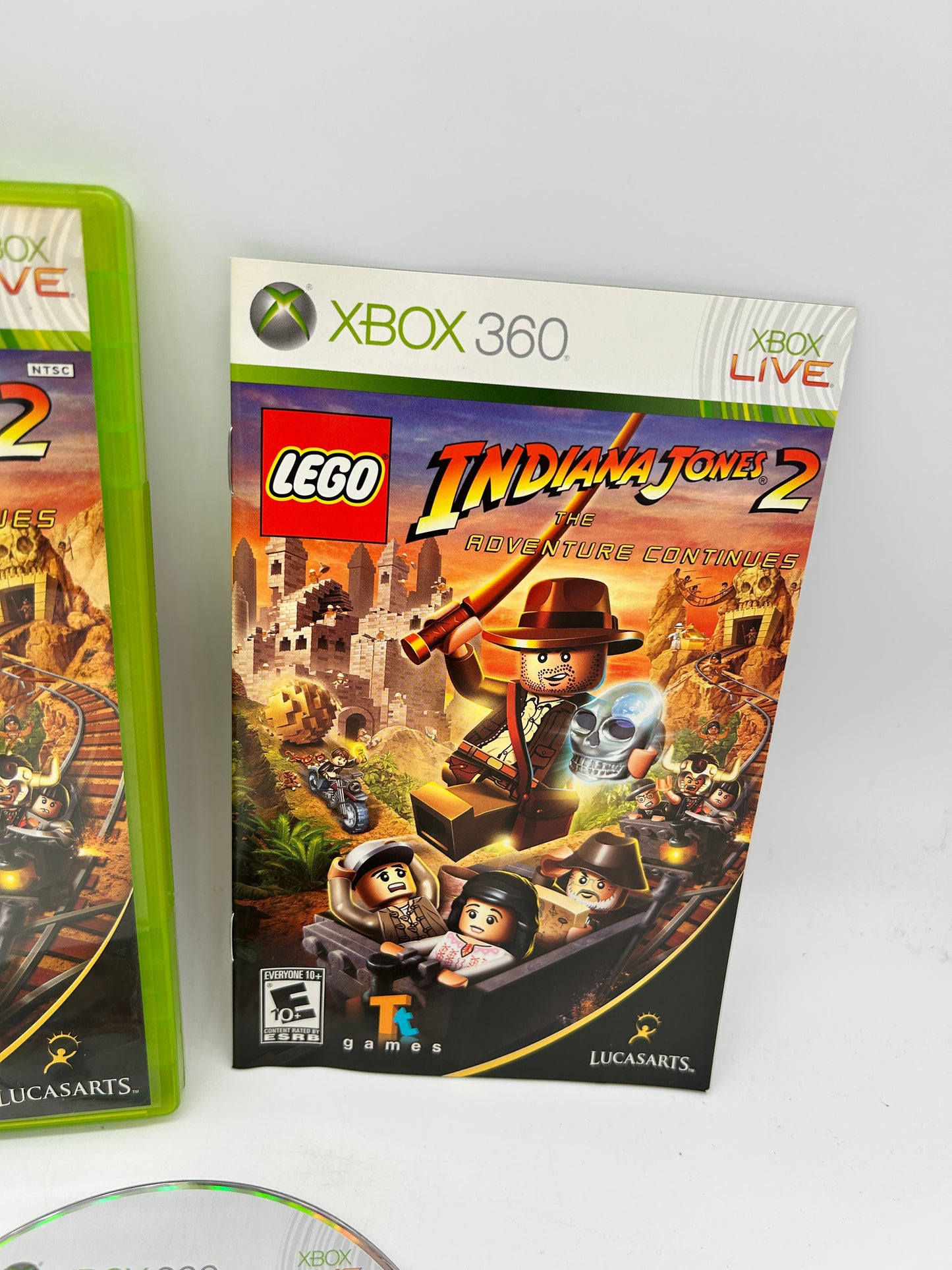 Microsoft XBOX 360 | LEGO iNDiANA JONES 2 THE ADVENTURES CONTINUE